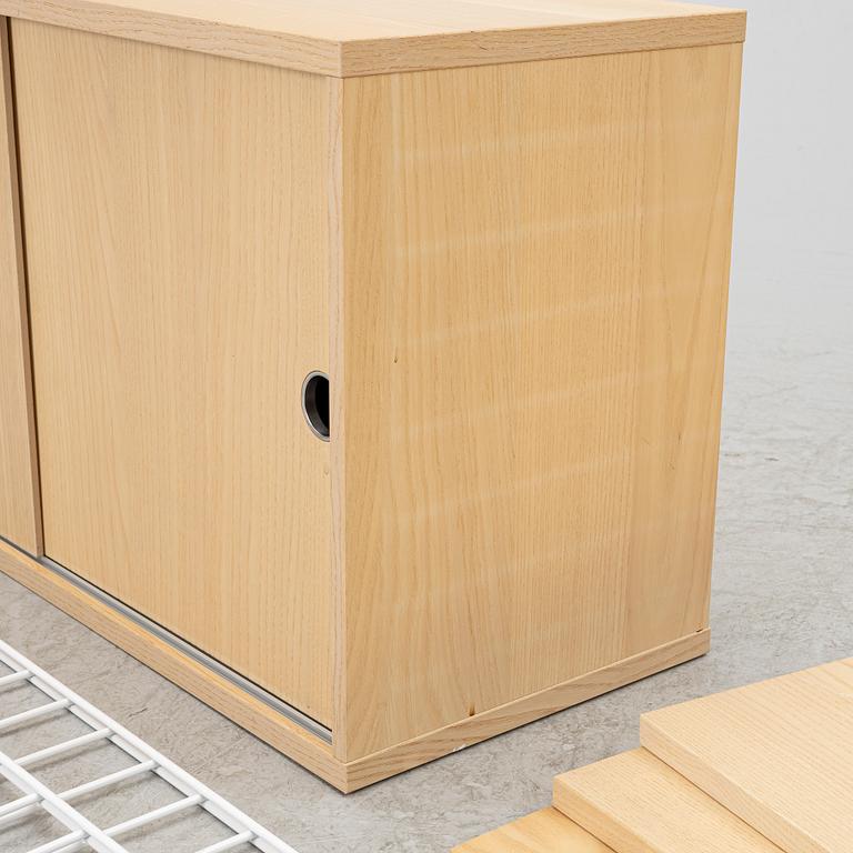 Nisse & Kajsa Strinning, a 'String' shelving system, contemporary.
