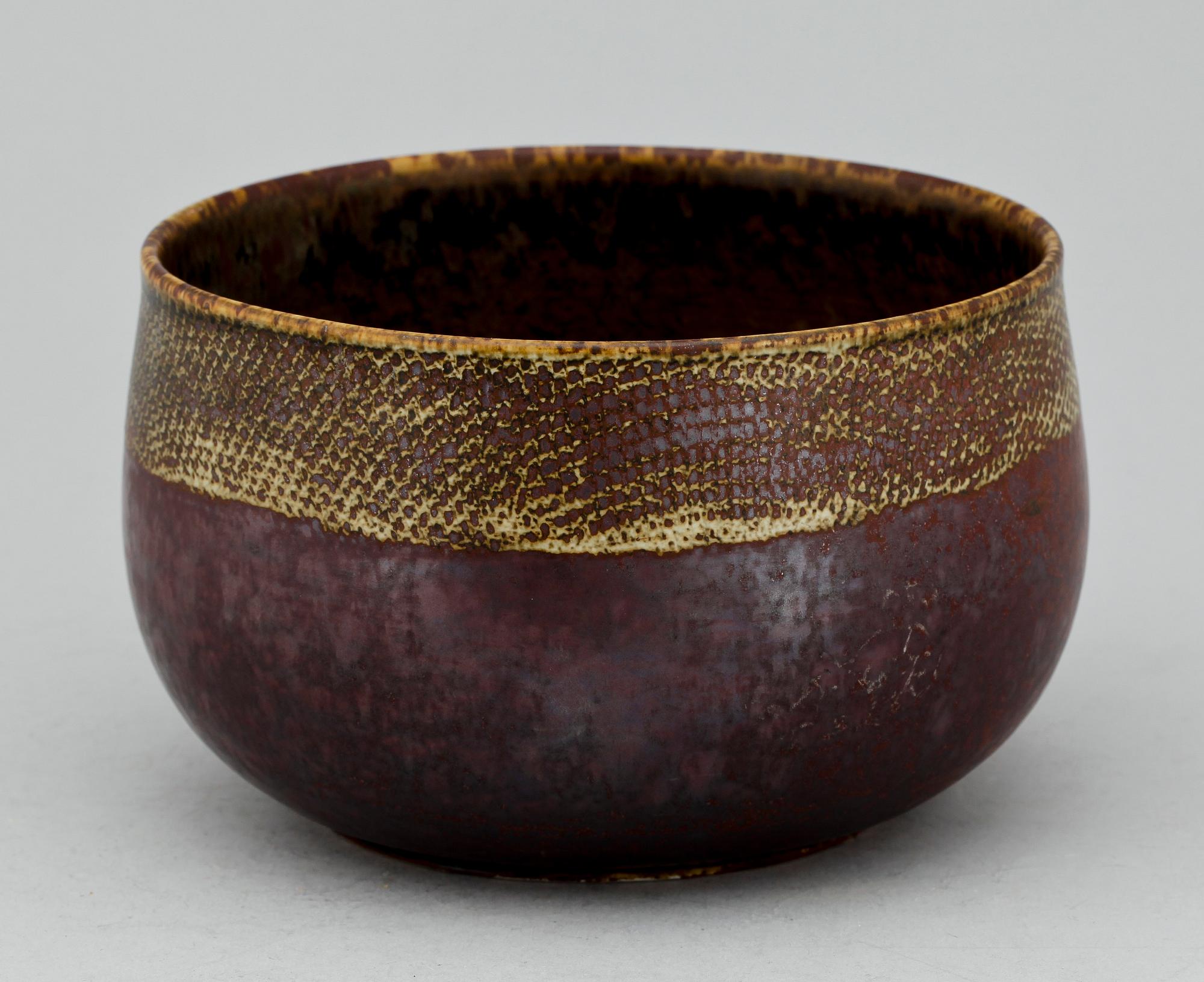 SKÅL, stengods, Stig Lindberg, Gustavsberg.