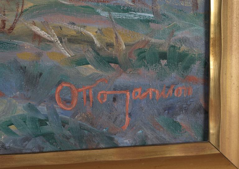 OTTO JANSSON, olja på duk, signerad.