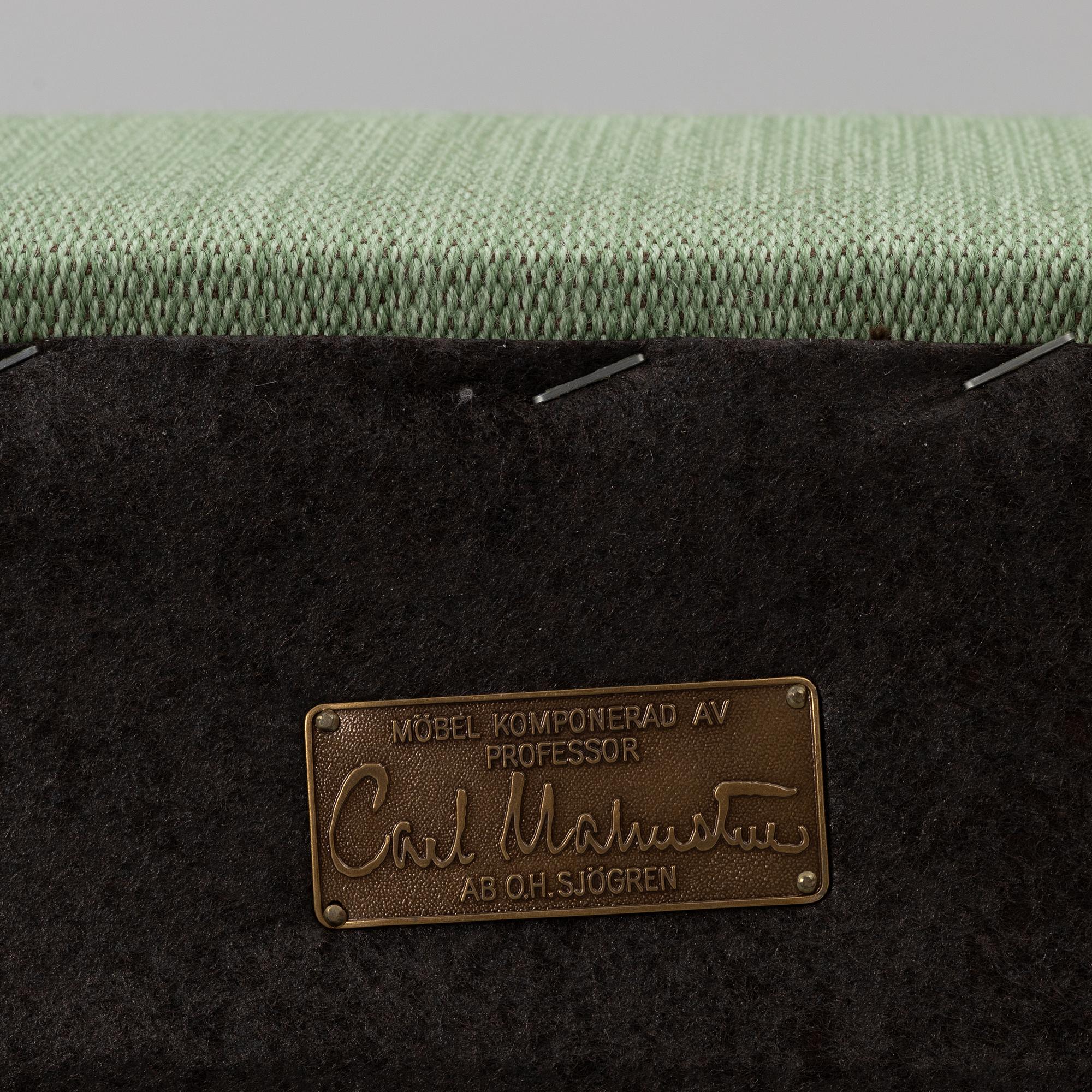 Carl Malmsten, Fåtölj samt fotpall, "Ane" + Fotpall "Farmor", 1900-talets andra hälft.