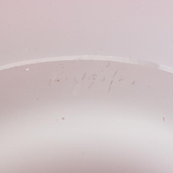 Paul Kedelv, Vas samt skålfat "Coquille"  Flygsfors 1900-talets mitt.