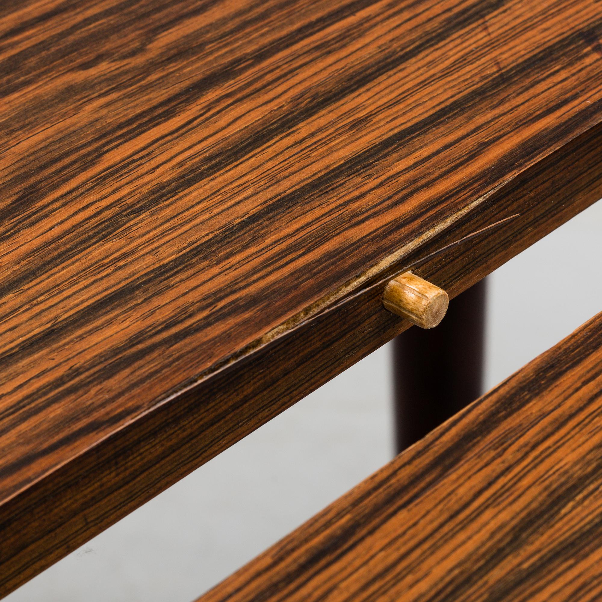 A five piece dining set, 1950's/60's.