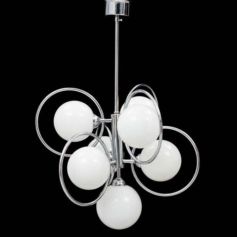 A 1960's ceiling light.