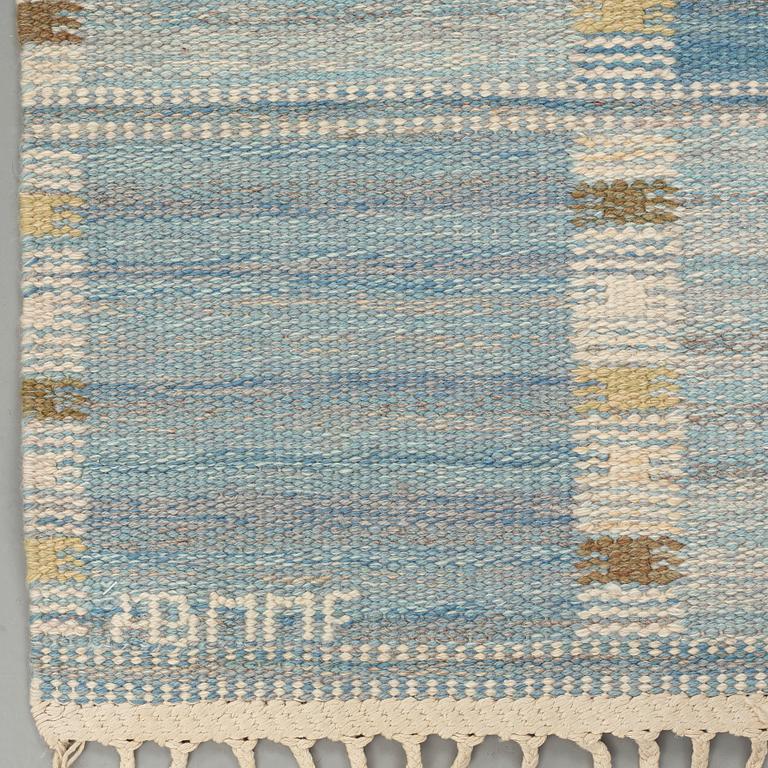 Barbro Nilsson, MATTA, "Falurutan, Duhs", rölakan, ca 220,5 x 146,5 cm, signerad AB MMF BN.