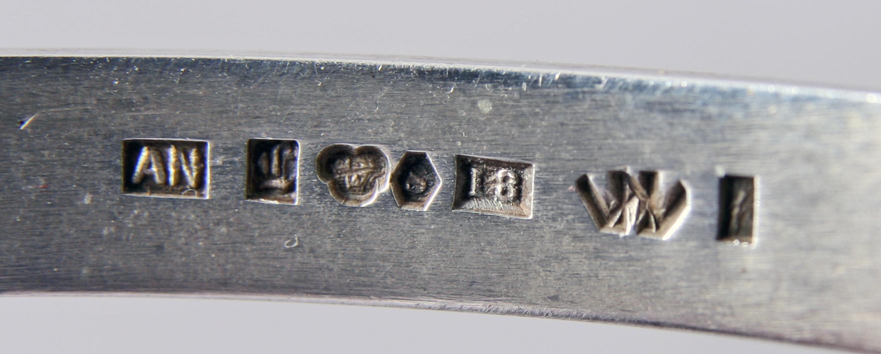 ARMLÄNK, silver, Wiwen Nilsson, Lund 1935.