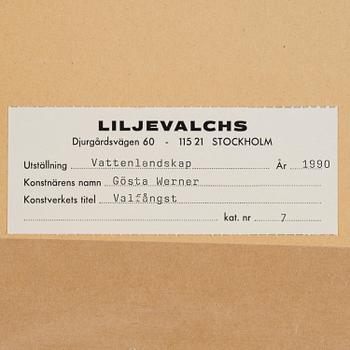 Gösta Werner, "Valfångst".