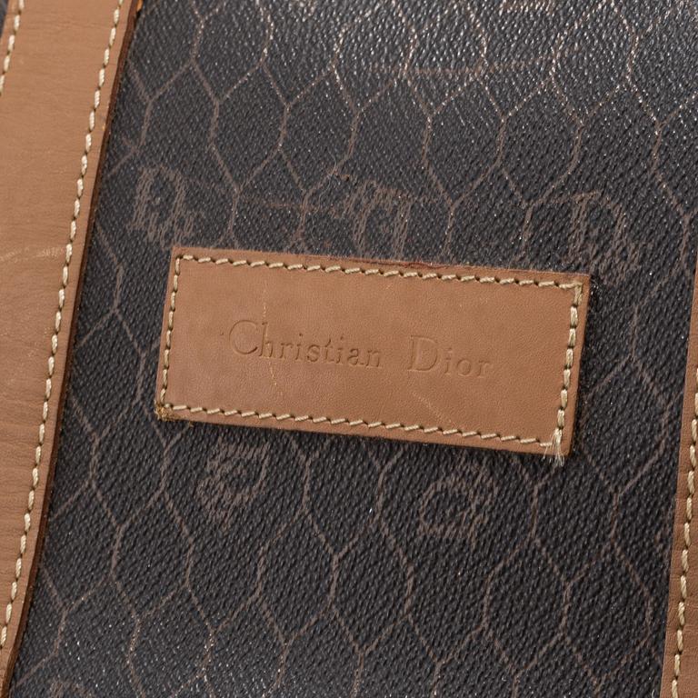 CHRISTIAN DIOR, a monogram canvas bag.