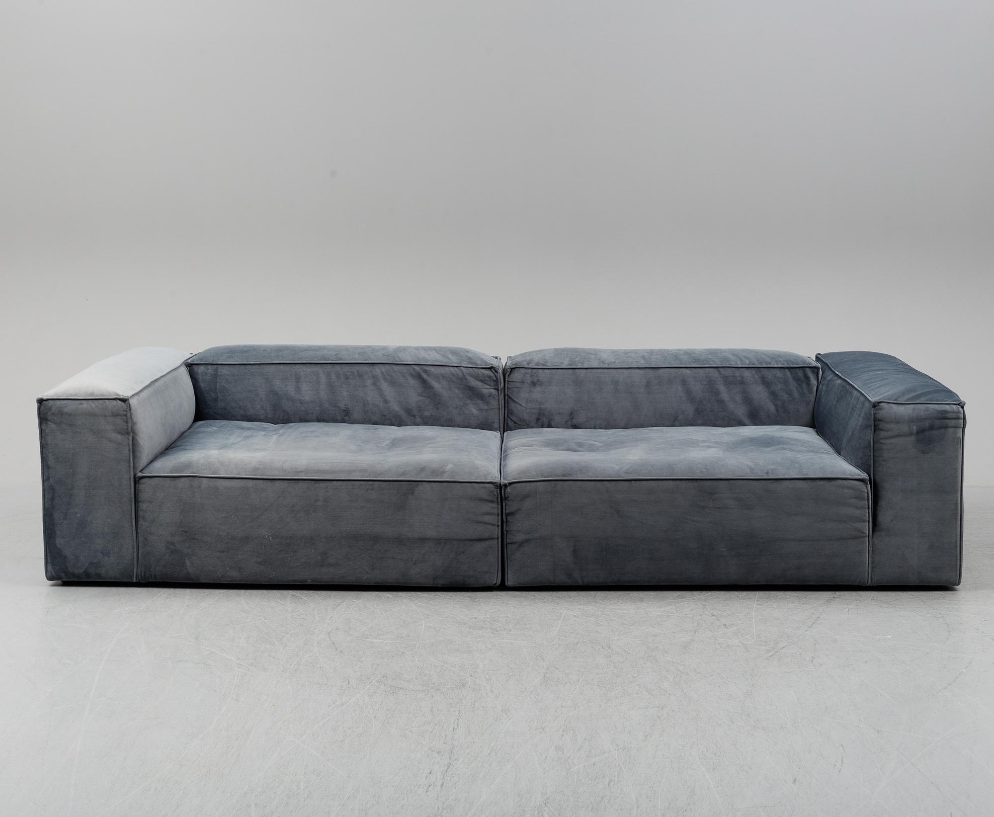 KASCHKASCH, modulsoffa, 2 delar, "Cosima", Bolia, 2017.
