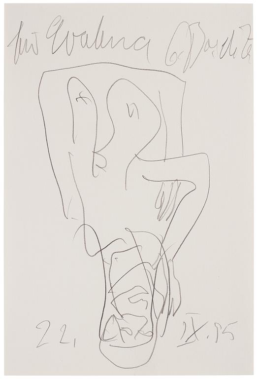 Georg Baselitz, Untitled.