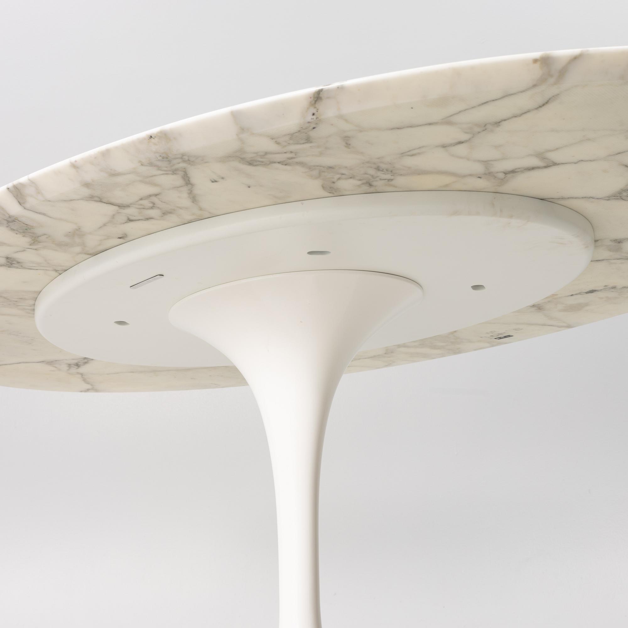 Eero Saarinen, a 'Tulip' dining table", Knoll Studio.