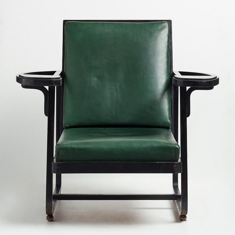 Carl Bergsten, an armchair, by Gemla Leksaksfabrik Diö, for the exhibition in Norrköping Sweden 1906.