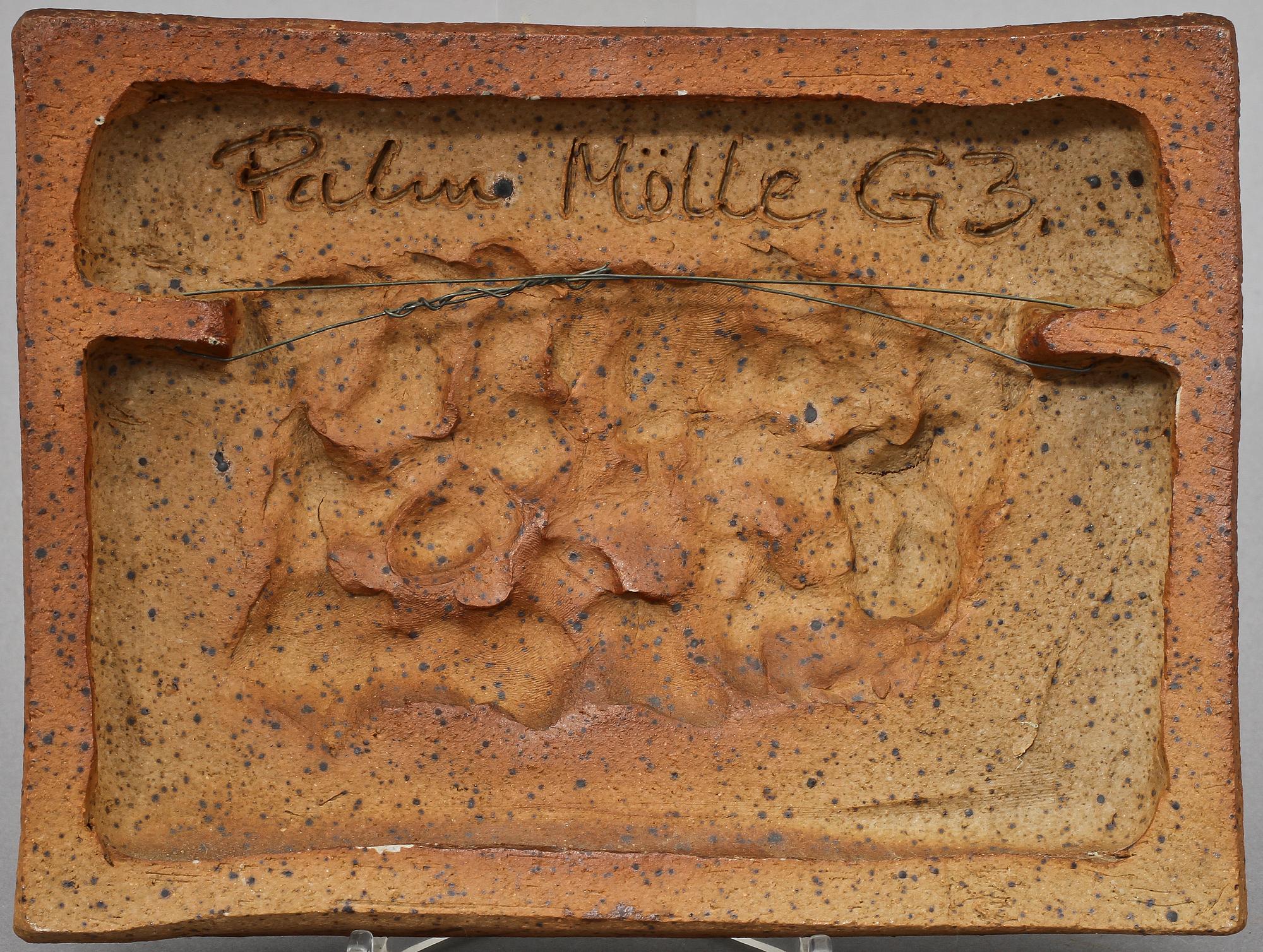 PARTI STENGODS, 3 st, stengods, Rolf Palm, Mölle, 1960/70-tal.