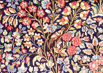 Matta, figural Kirman, "Millefleur"390 x 298 cm.