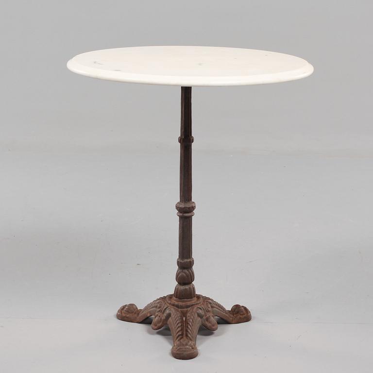 TRÄDGÅRDSBORD, 1900-talets andra hälft.