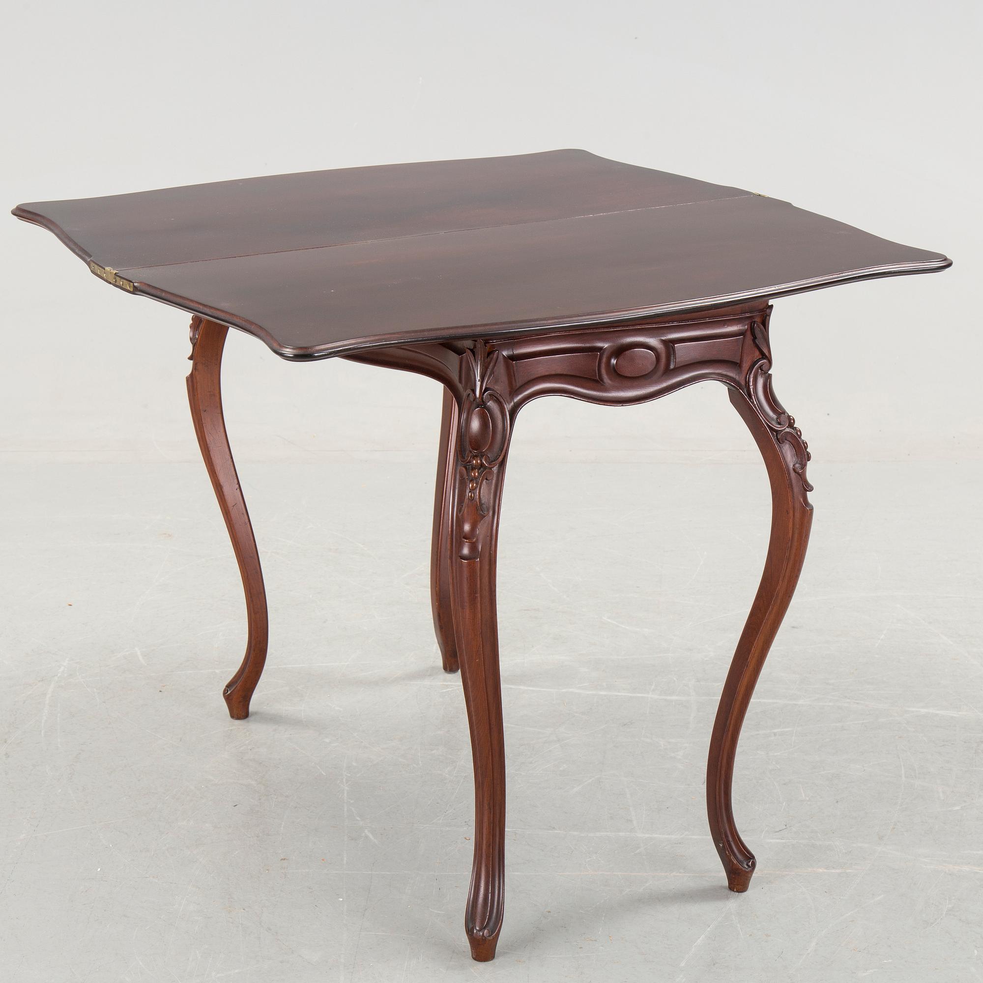 SPELBORD, rokokostil, Carl Herman Benckert Jr, 1800-talets andra hälft.