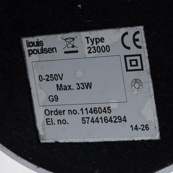 Poul Henningsen, bordslampa, "PH 2/1", Louis Poulsen, Danmark.