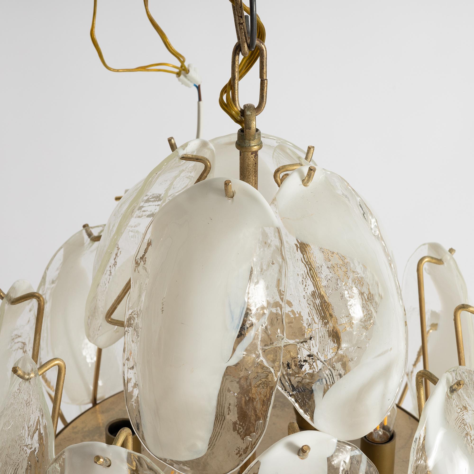 Taklampa, Murano, Italien, 1900-talets andra hälft.