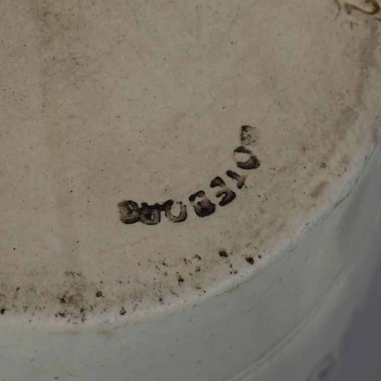 SYLTKRUS, 3 st, stengods, Göteborg samt Rörstrand. 1900-talets början.