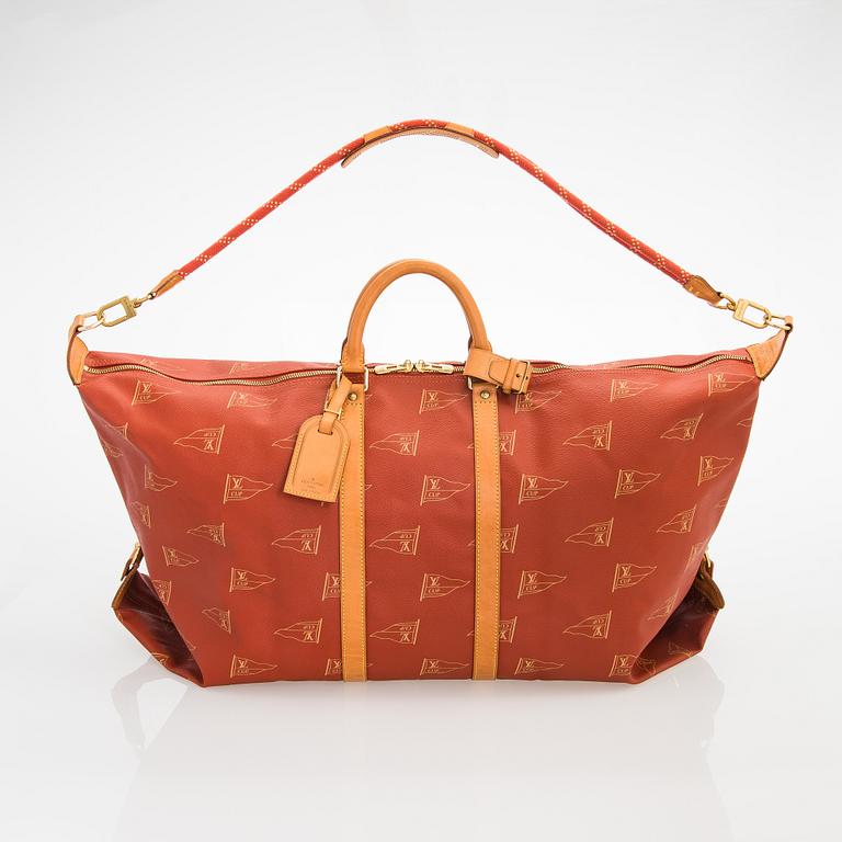 Louis Vuitton, A America's Cup Canvas Boston Bag.