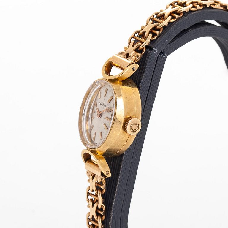 Certina, wristwatch, 14.5 x 18 mm.