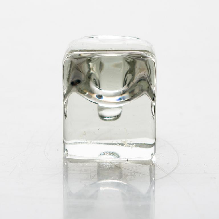 OIVA TOIKKA, lasiveistos, signeerattu Nuutajärvi Notsjö.