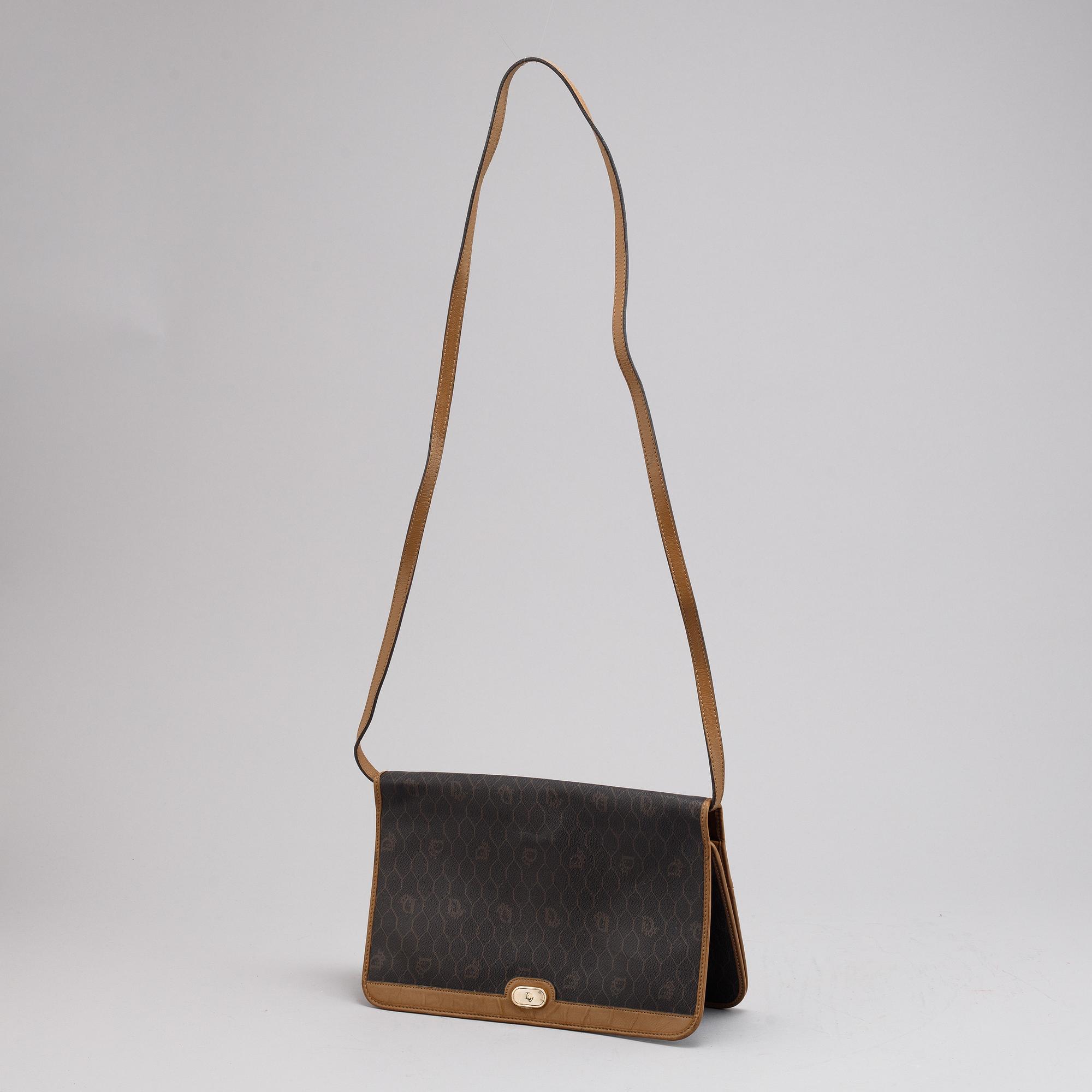 Christian Dior, a canvas handbag.
