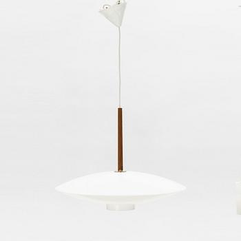 Uno & Östen Kristiansson, a 'Discus' ceiling light, Luxus, Vittsjö, 1960's.