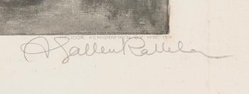 Akseli Gallen-Kallela, "Lojägare".