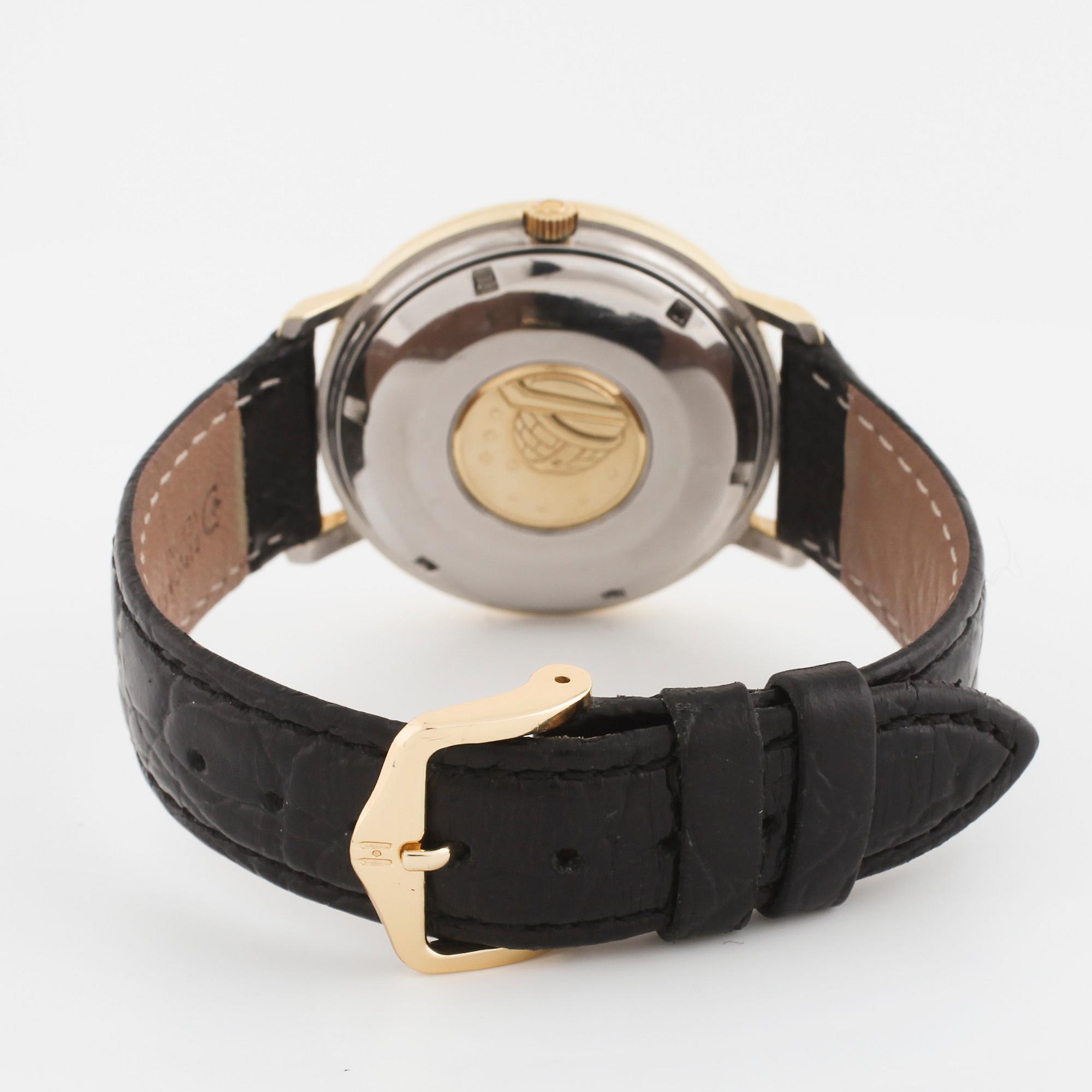 OMEGA, Constellation, Chronometer, "Pie-Pan", armbandsur, 35,5 mm.