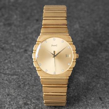 1104. Piaget, Polo, "Diamond Dial", ca 1980.