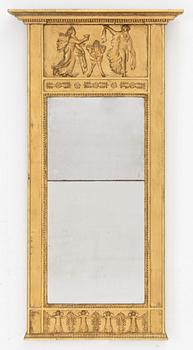 Spegel, sengustaviansk, 1800-talets början.