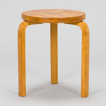 Alvar Aalto, a 1930s '60' stool for O.Y. Huonekalu- ja Rakennustyötehdas A.B.