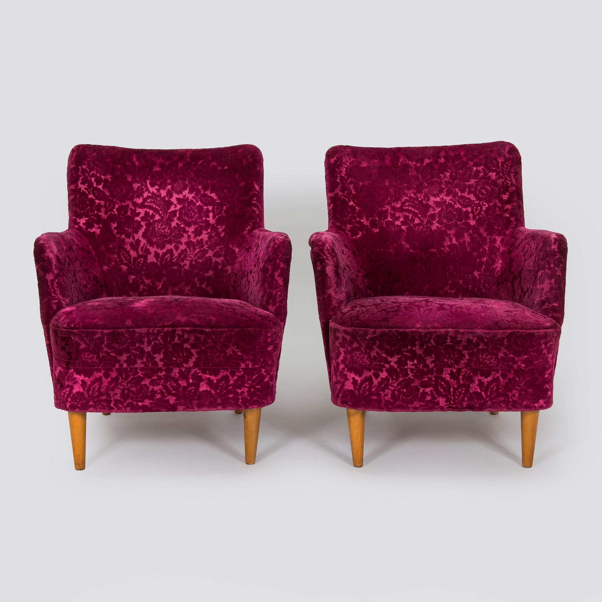 Nojatuolipari, 1900-luvun puoliväli.