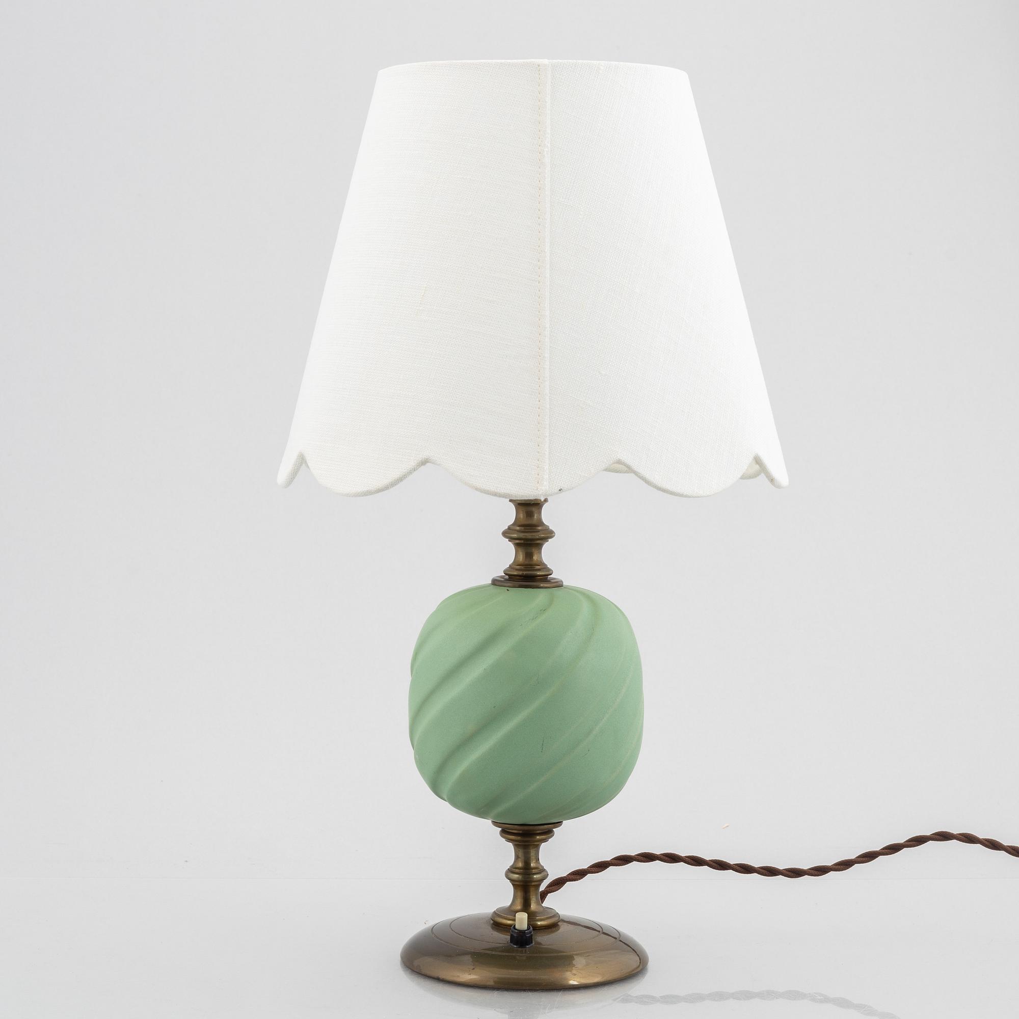 Bertil Brisborg, bordslampa, Nordiska Kompaniet, 1940-/50-tal.