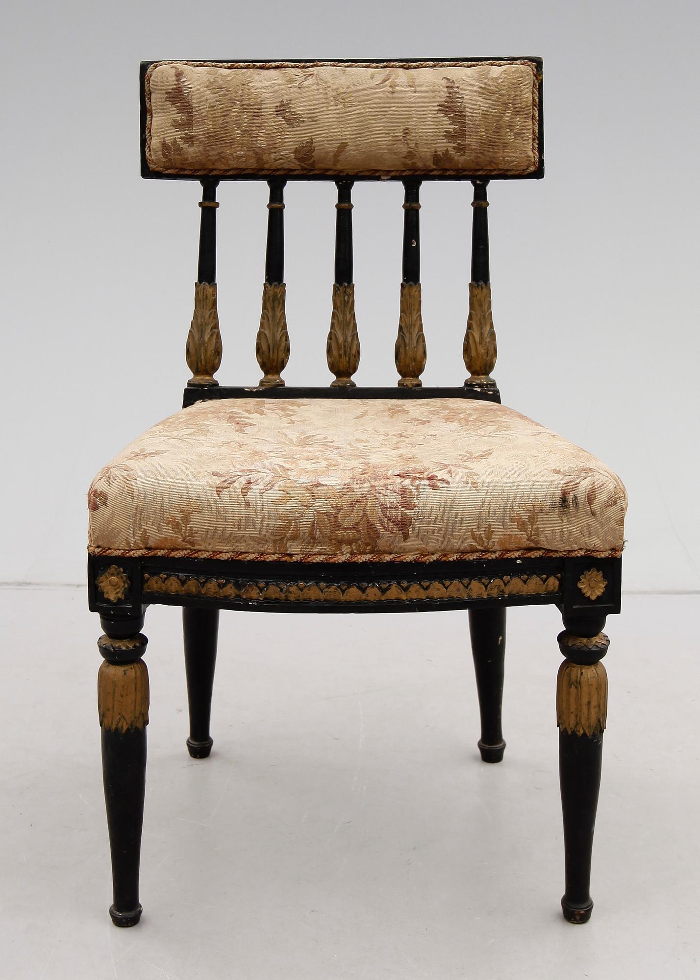 STOL, gustaviansk, 1700-/1800-tal.