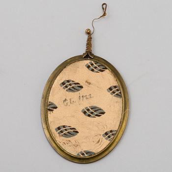 MORITZ MICHAEL DAFFINGER, portrait miniature, signed Daffinger.