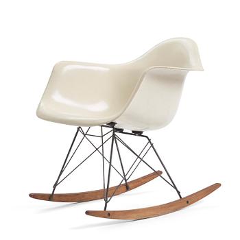 35. Charles & Ray Eames, a "RAR" rocking chair, Herman Miller, USA, 1964-78.