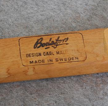 MATSALSMÖBLEMANG, 7 delar. Design Carl Malmsten  "Herrgården" resp "Ulvåsa", Bodafors.