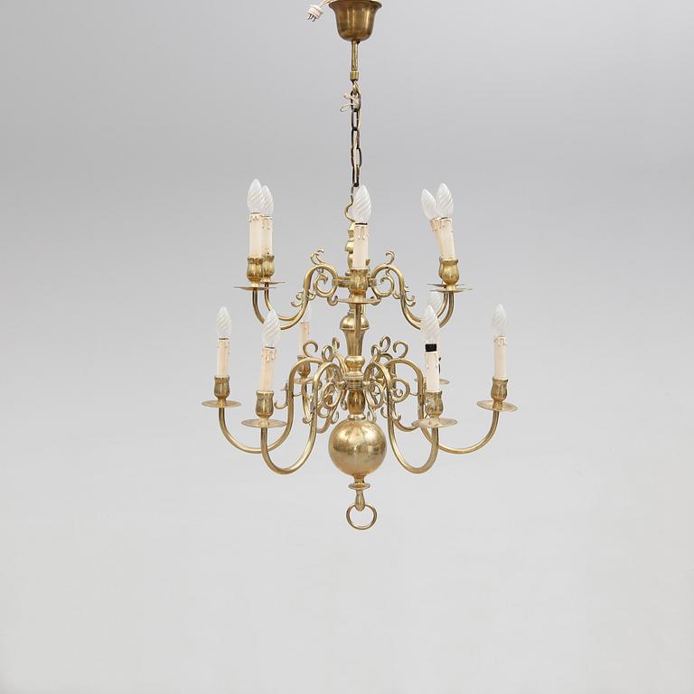 TAKKRONA, barockstil, 1900-talets mitt. Höjd ca 70 cm.