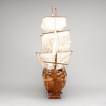 SKEPPSMODELL, "HMS Bounty 1787", 1900-talets andra hälft.