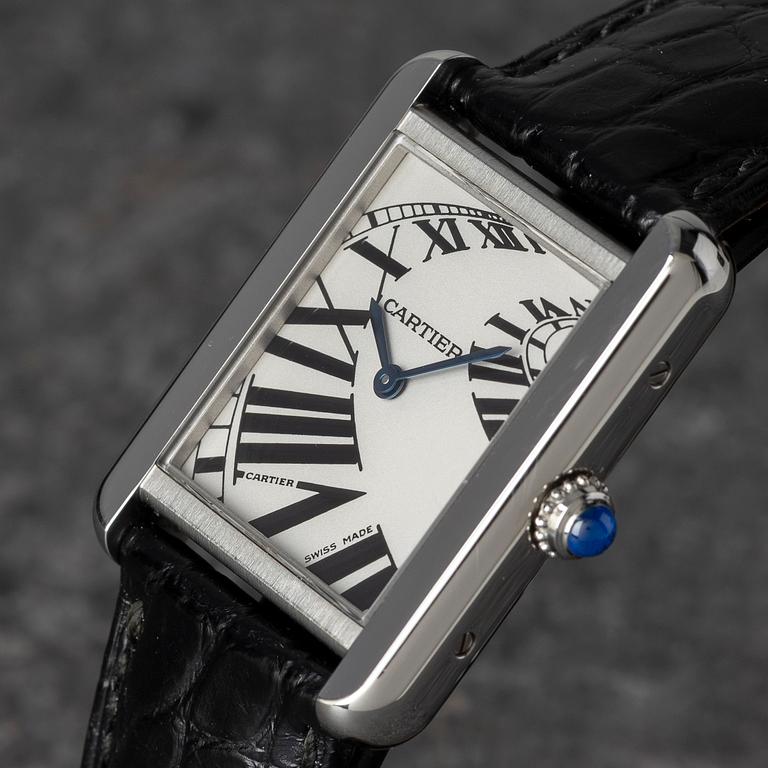 Cartier, Tank, "Piano Dial", ca 2010.