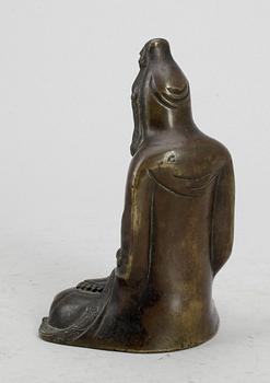 BUDDHASTATYETT, brons, ostasien, 1900-tal.