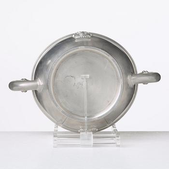 Anna Petrus, skål med hänklar, tenn, Firma Svenskt Tenn, Stockholm 1931.