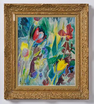 Isaac Grünewald, "Tulpaner i det fria".