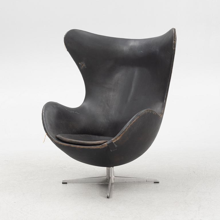 Arne Jacobsen, fåtölj, "Ägget", Fritz Hansen, Danmark.