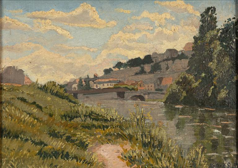 Roland Svensson, French River Landscape.