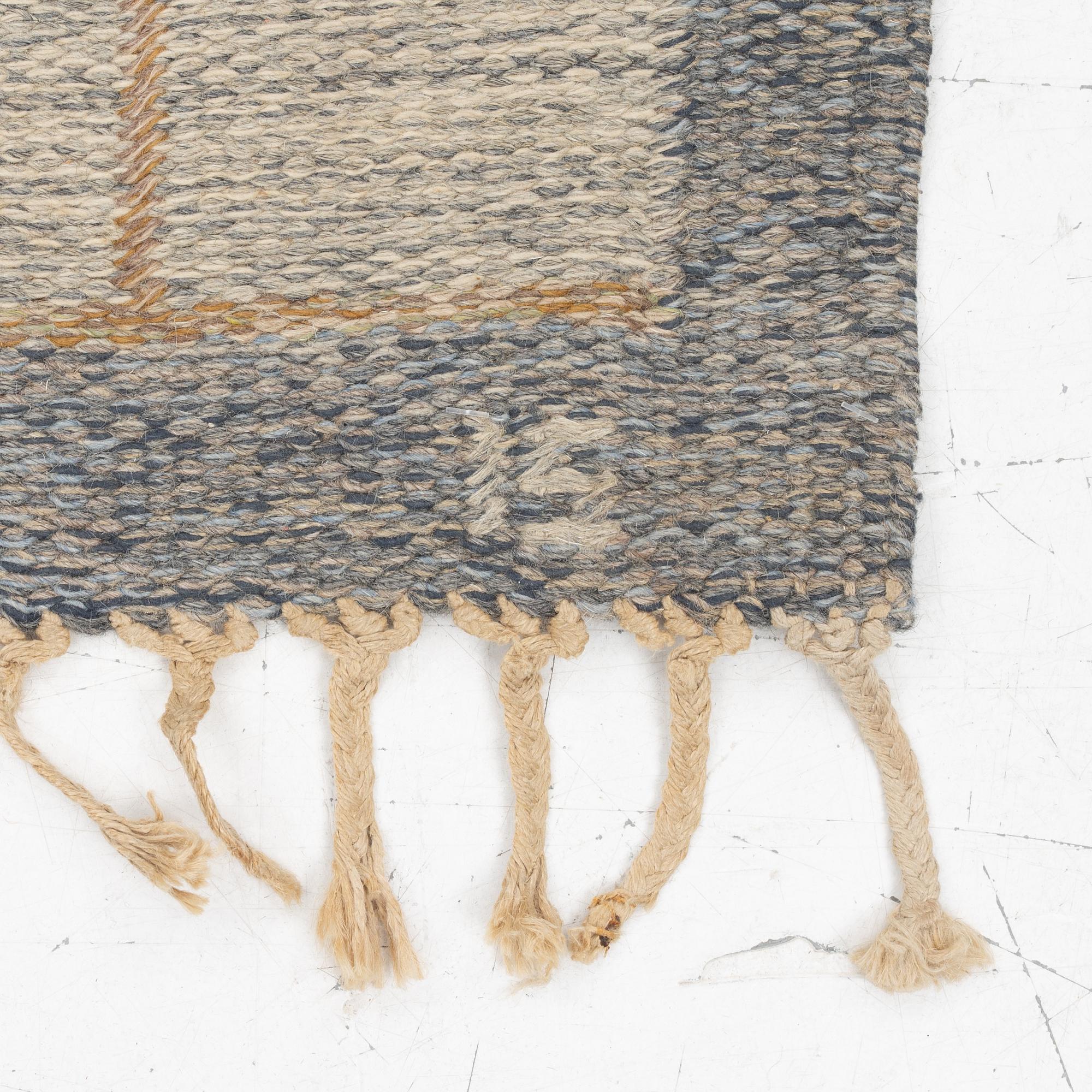 Ingegerd Silow, a flat weave rug, c. 200 x 138 cm.