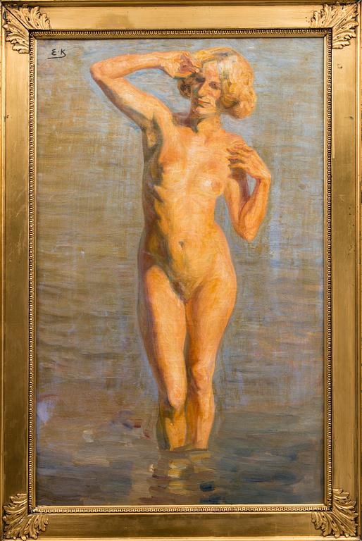 oil on canvas, signed.