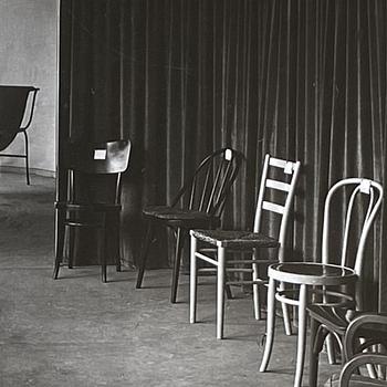 Uno Åhrén, a set of four chairs model "5262/1", Gemla, Diö, 1930s.