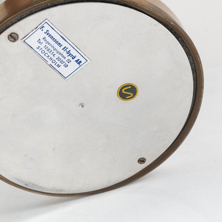 Boréns, a table lamp, model "B8445", Borås, Sweden 1940s. Provenance Sven Lundh.